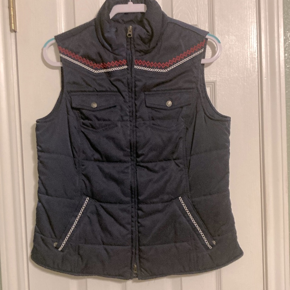 ARIAT SZ Lg Navy colored Puffer Quilted Vest